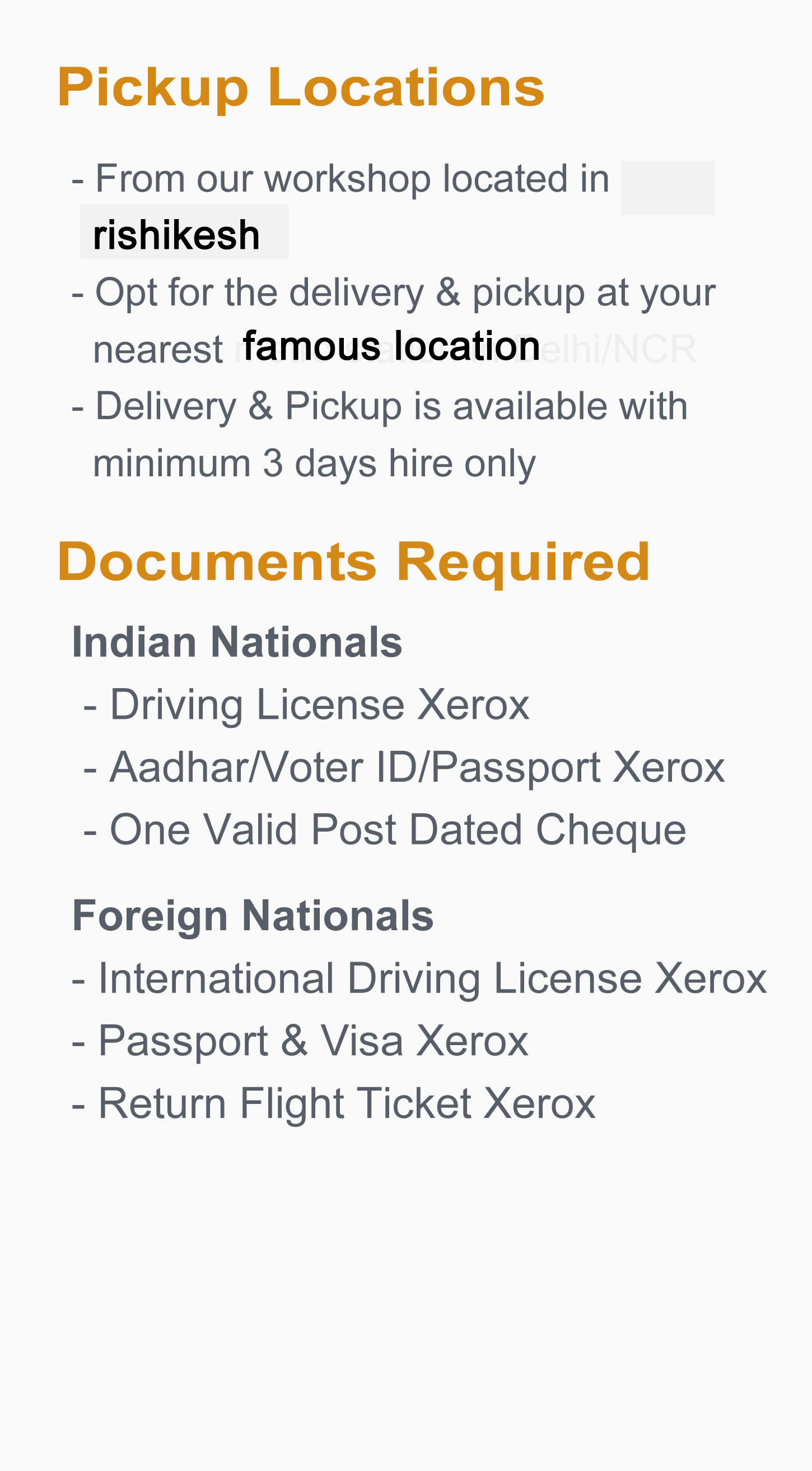 Scooty On Rent In Rishikesh